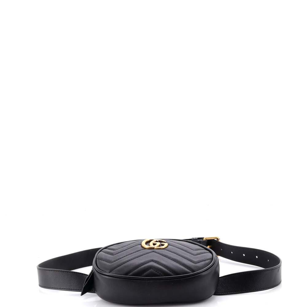 Gucci Gg Marmont Belt Bag Matelasse #239771G90B - Picture 4 of 7